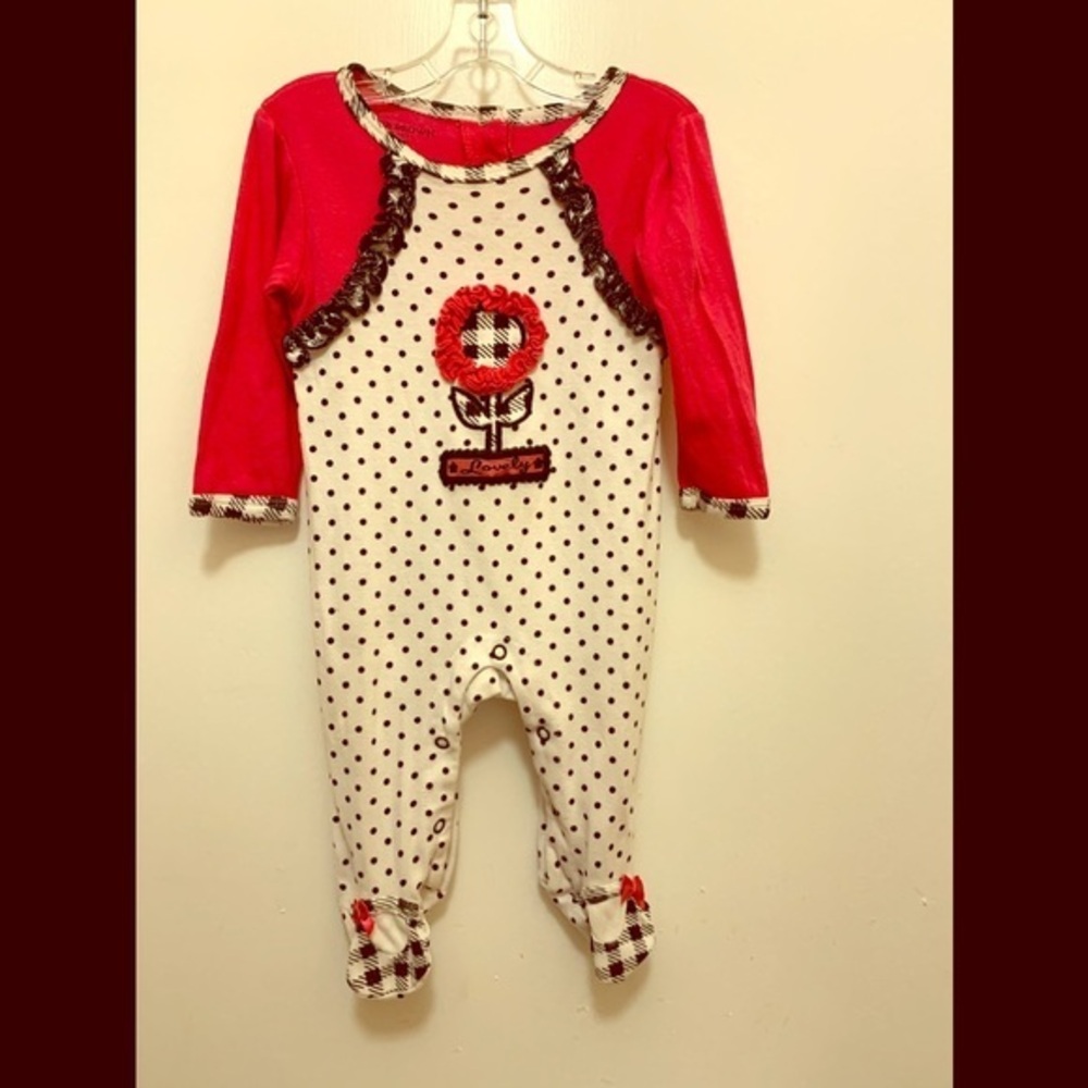 Buster Brown One Piece Footies 3-6 months